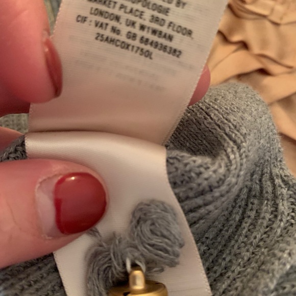 Anthropologie Vermeil Streams Hi-Lo Cardigan boho - Picture 12 of 16